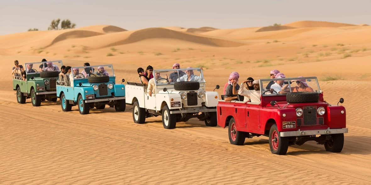 Dubai Tourism, DCTCM, Platinum Heritage Classic Jeep Safari