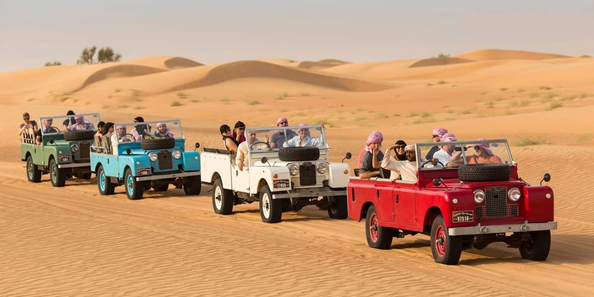 Dubai Tourism, DCTCM, Platinum Heritage Classic Jeep Safari