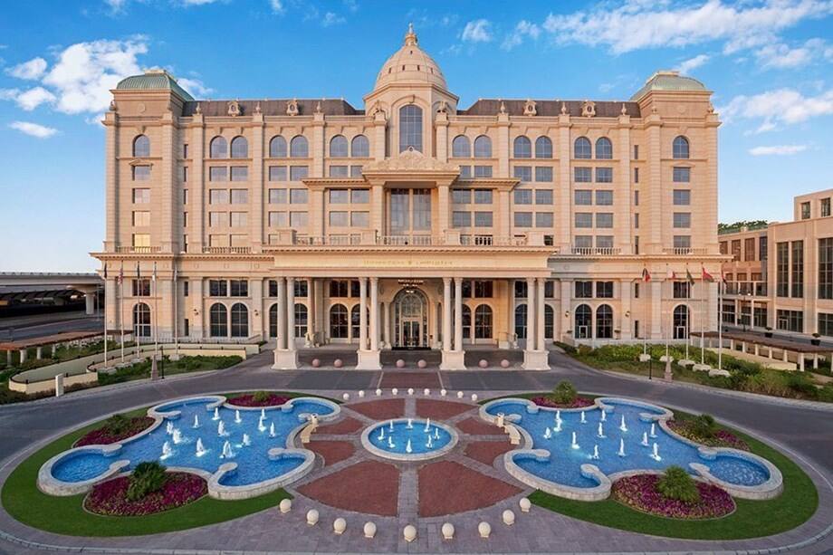 The Habtoor Palace Hotel is one of the grandest in Business Bay.