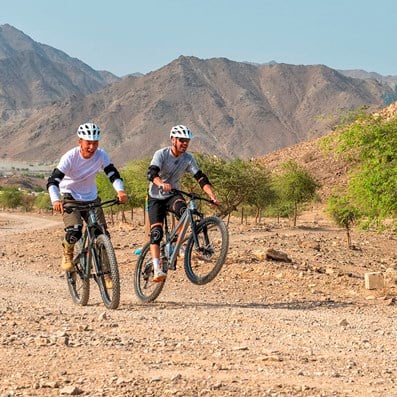 hatta wadi hub bikes cycling dubai adventure