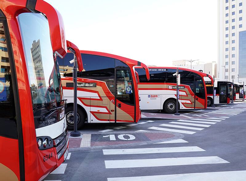 Dubai RTA buses