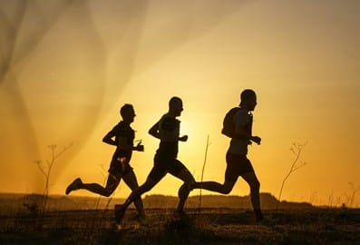 running