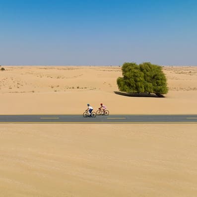 a guide to cycling in dubai al qudra header
