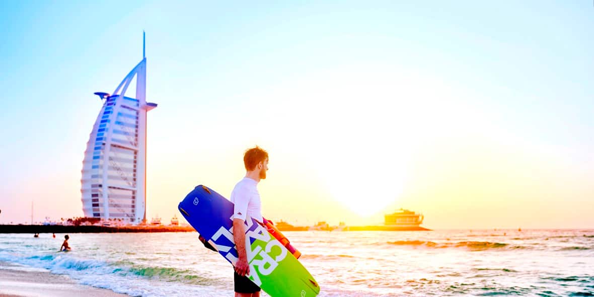 Burj Al Arab Sunset surf