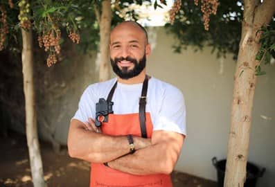 Chef Hattem Mattar at home
