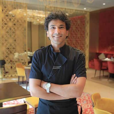 chef vikas khanna at kinara