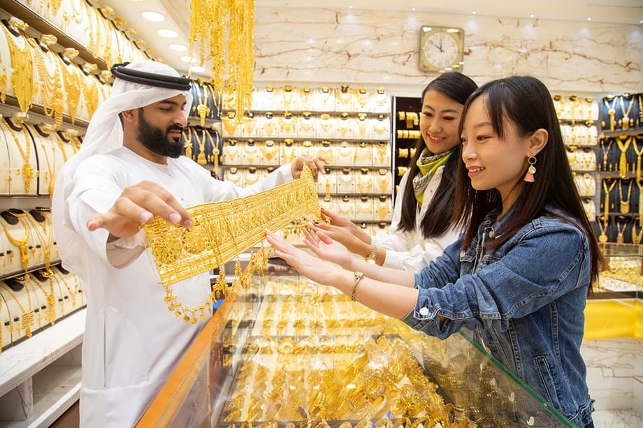 Рынок золота Gold Souk в Дубае