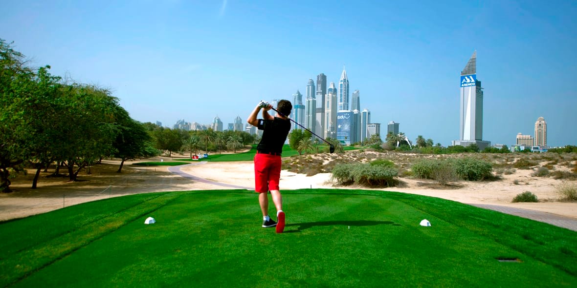 Emirates Golf Club in Dubai