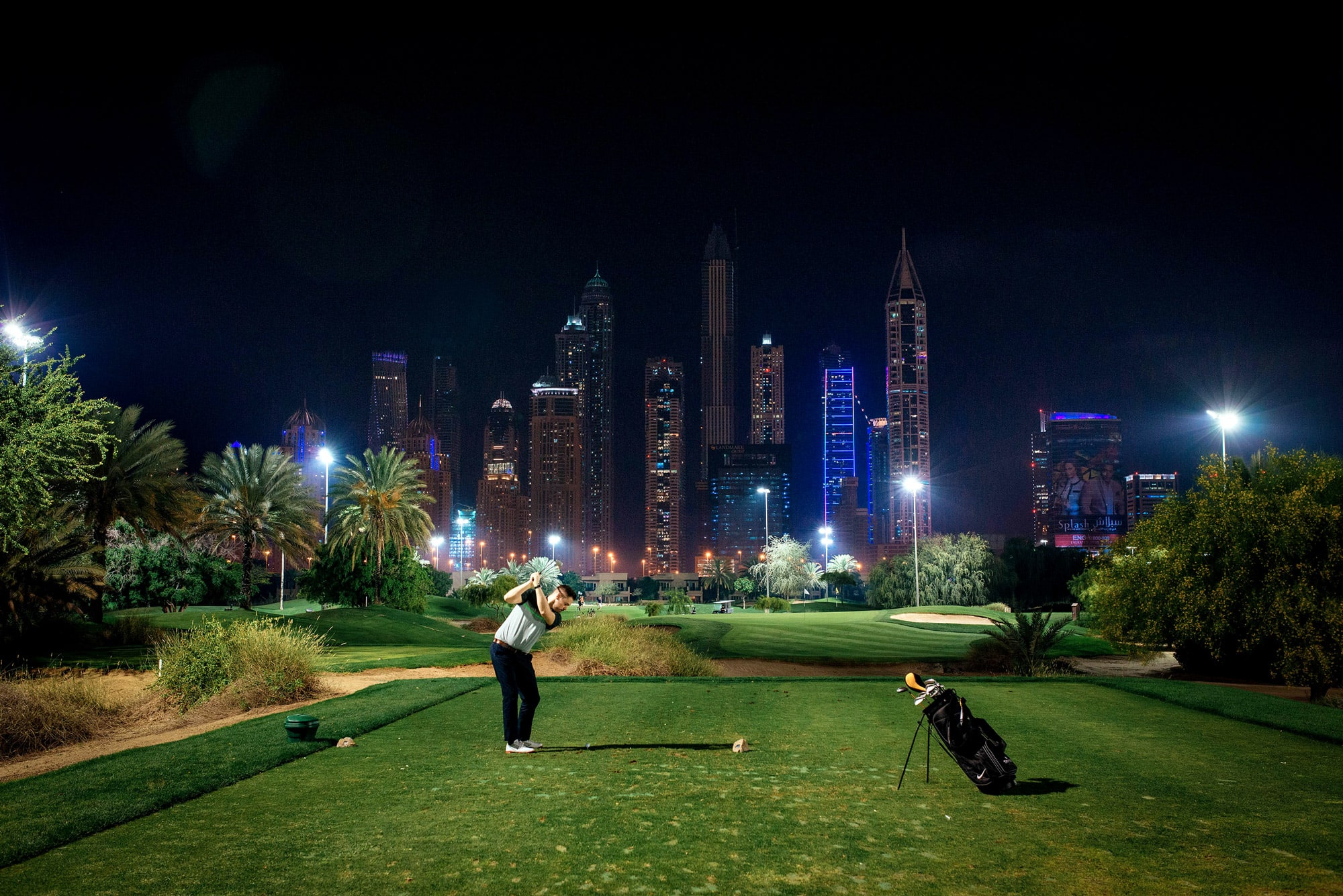 Night golf in Dubai Visit Dubai