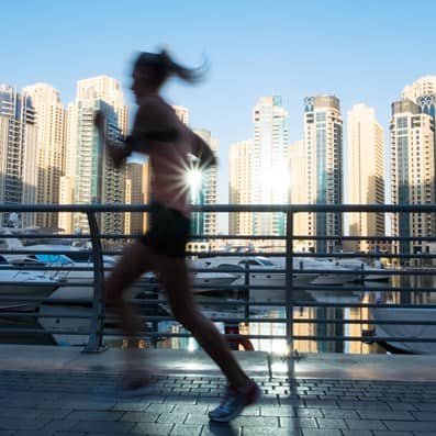 Running and Sightseeing in Dubai