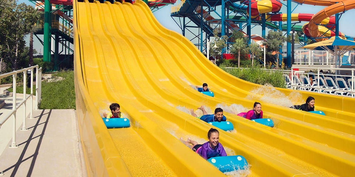 Slide Racers at LEGOLAND Waterpark in Dubai