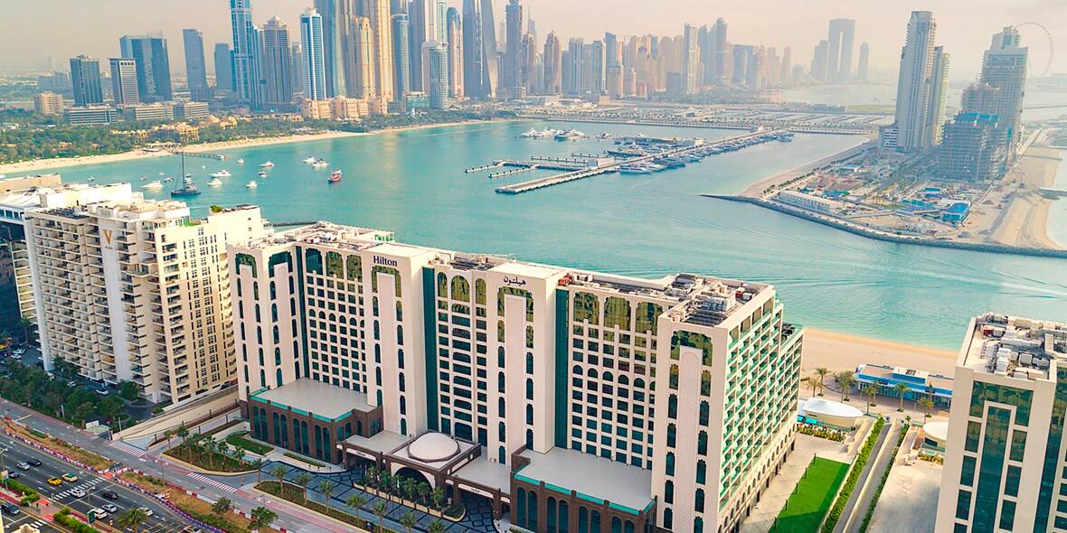 Новый отель Dubai Hilton Palm Jumeirah