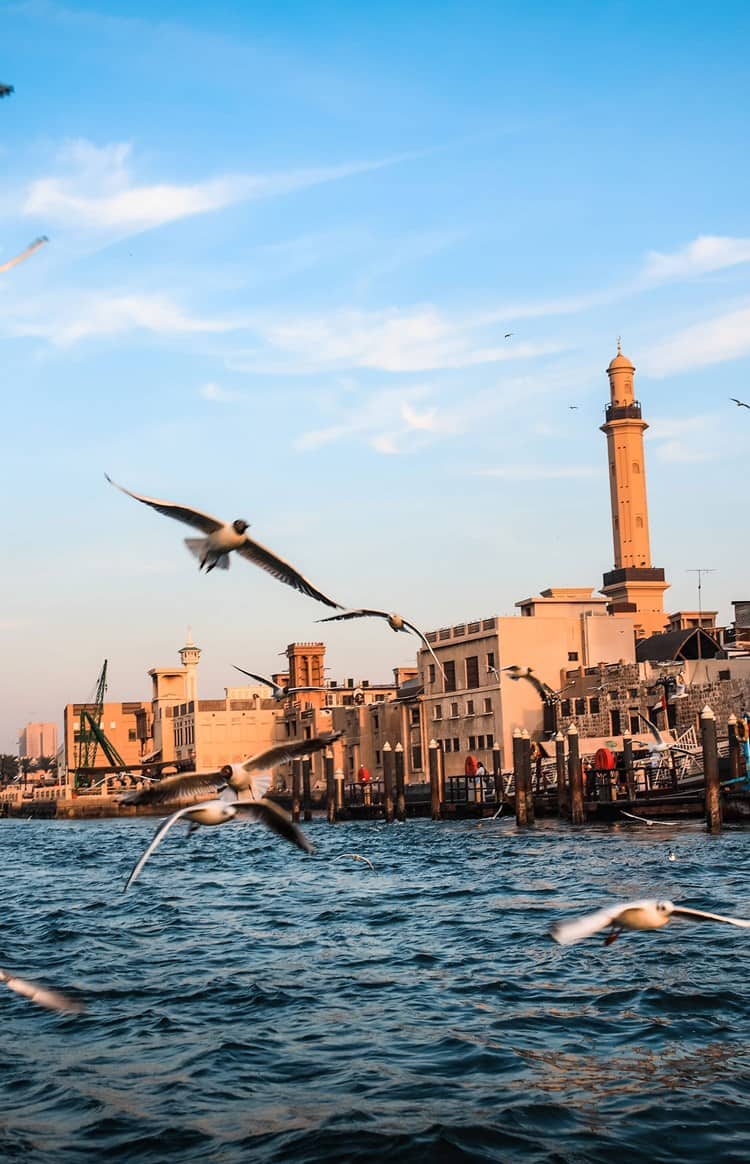 Der Dubai Creek im Altstadtviertel