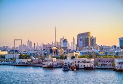 old meets new at al seef district skyline