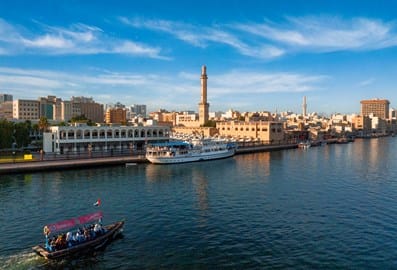 dubai creek boat dhow