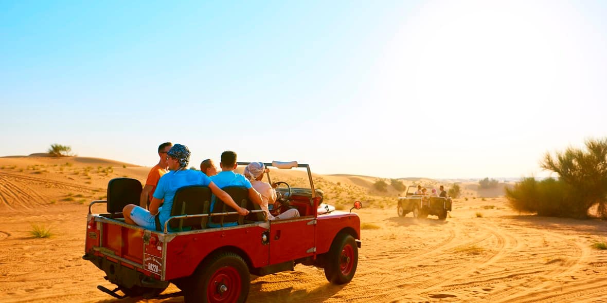 A desert safari is an essential part of any visit to Dubai.
