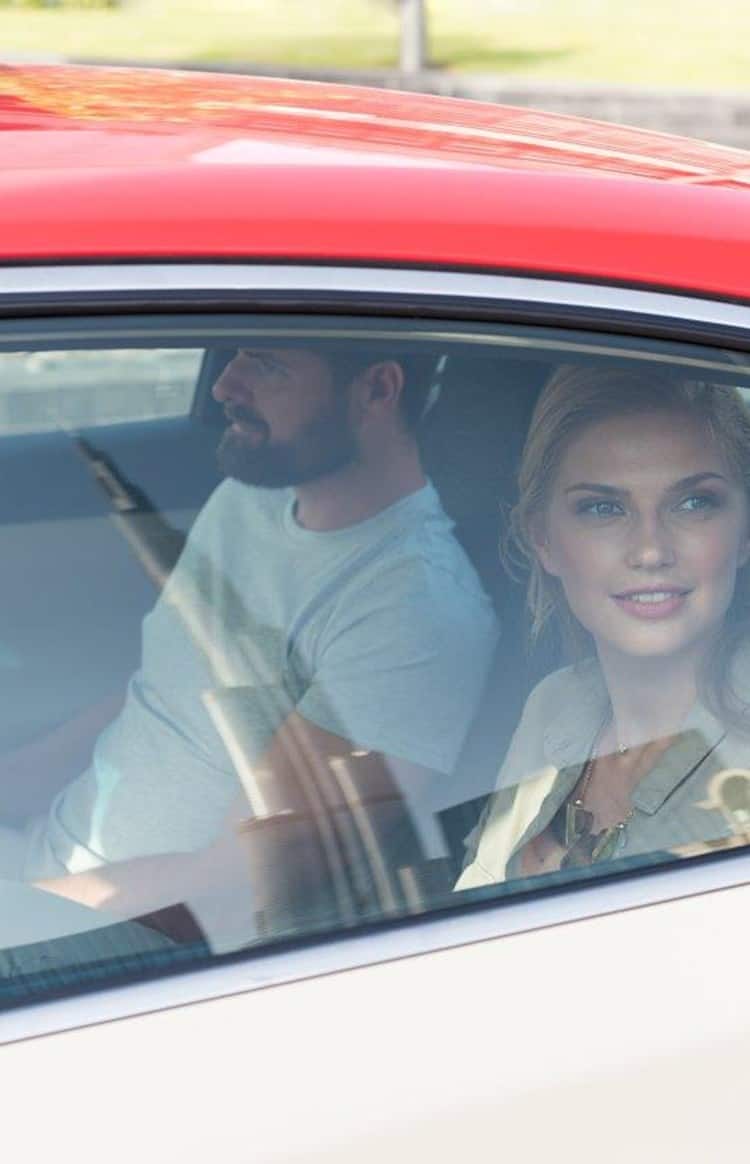 Taxi ride in Dubai