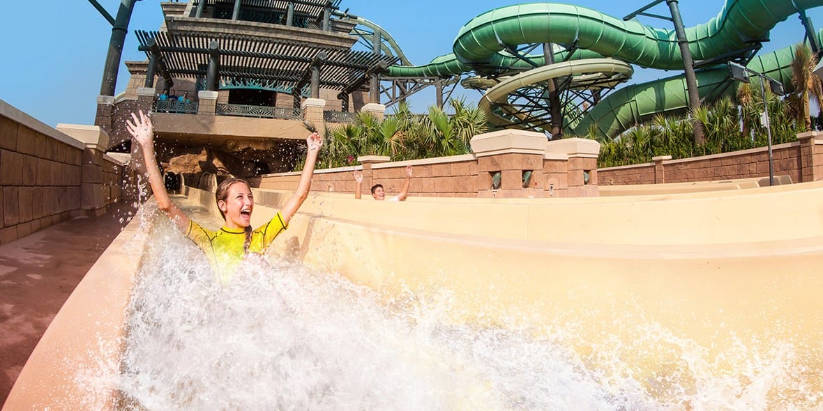 Poseidon’s Revenge at Aquaventure Waterpark in Dubai