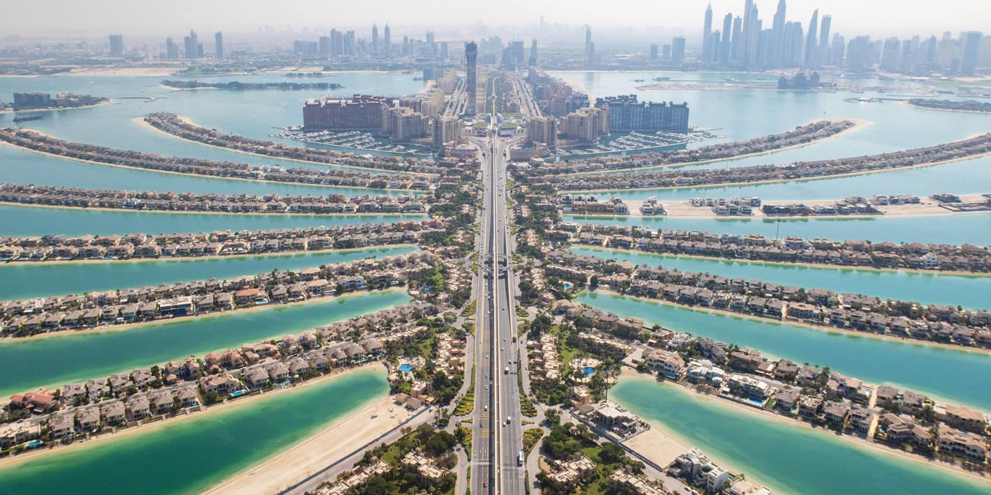 Palm Jumeirah in Dubai