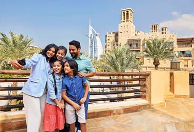 Burj Al Arab Indian Family