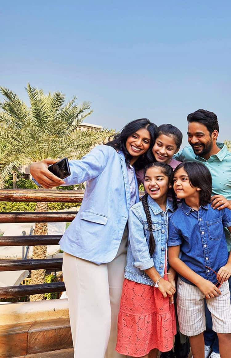 Burj Al Arab Indian Family