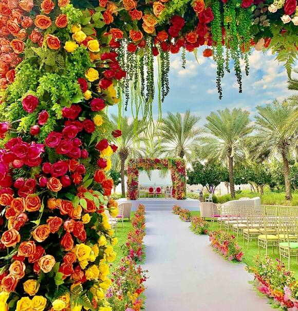 Gartenhochzeit im Four Seasons Resort Garden Dubai