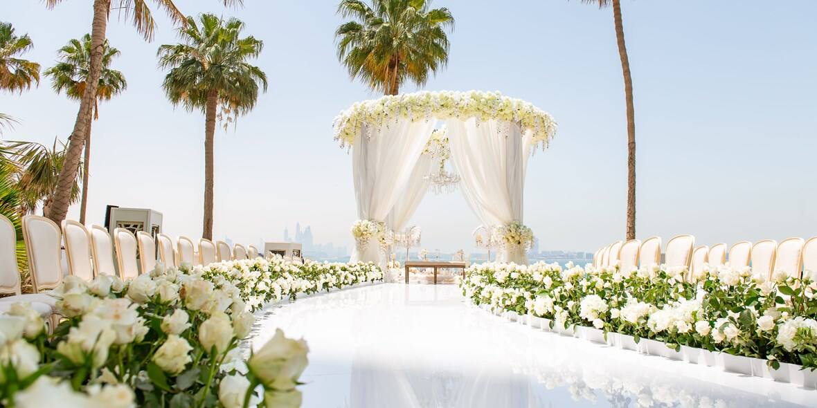 Wedding venue at Burj Al Arab Dubai