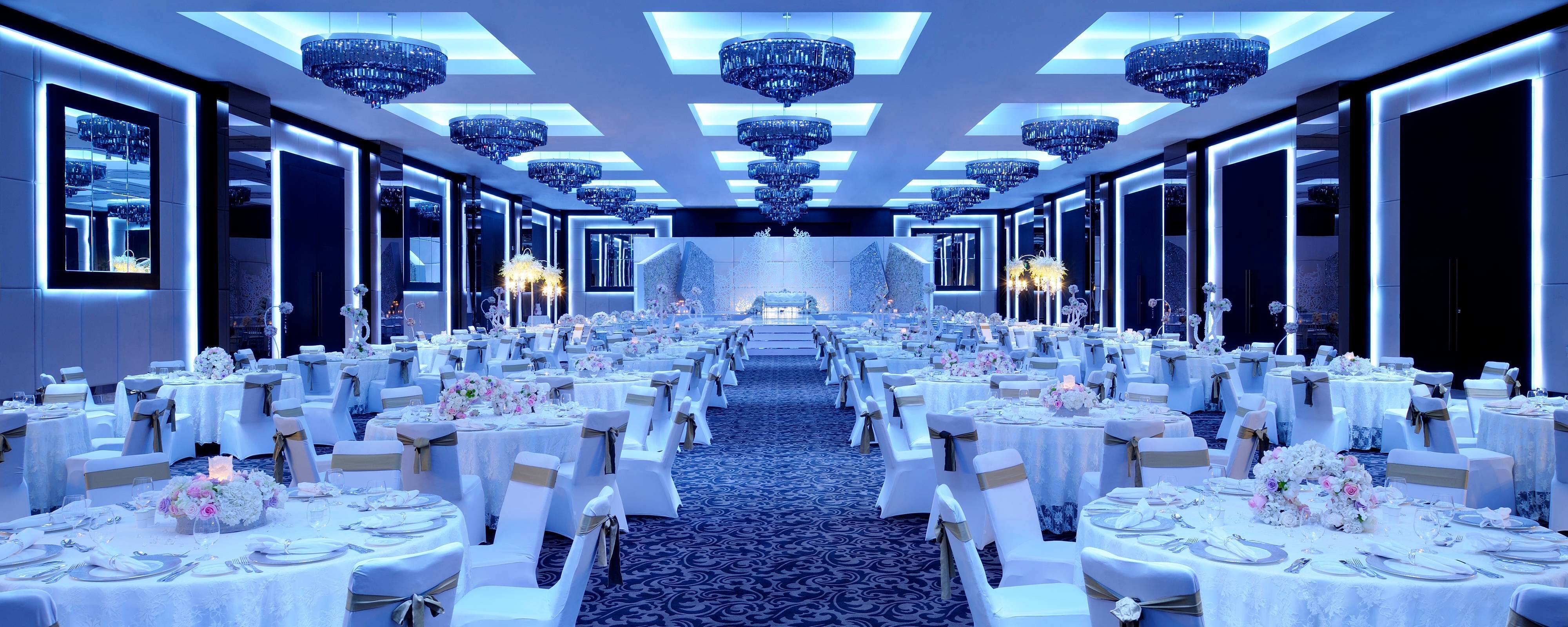 Wedding hall at JW Marriott Marquis in Dubai