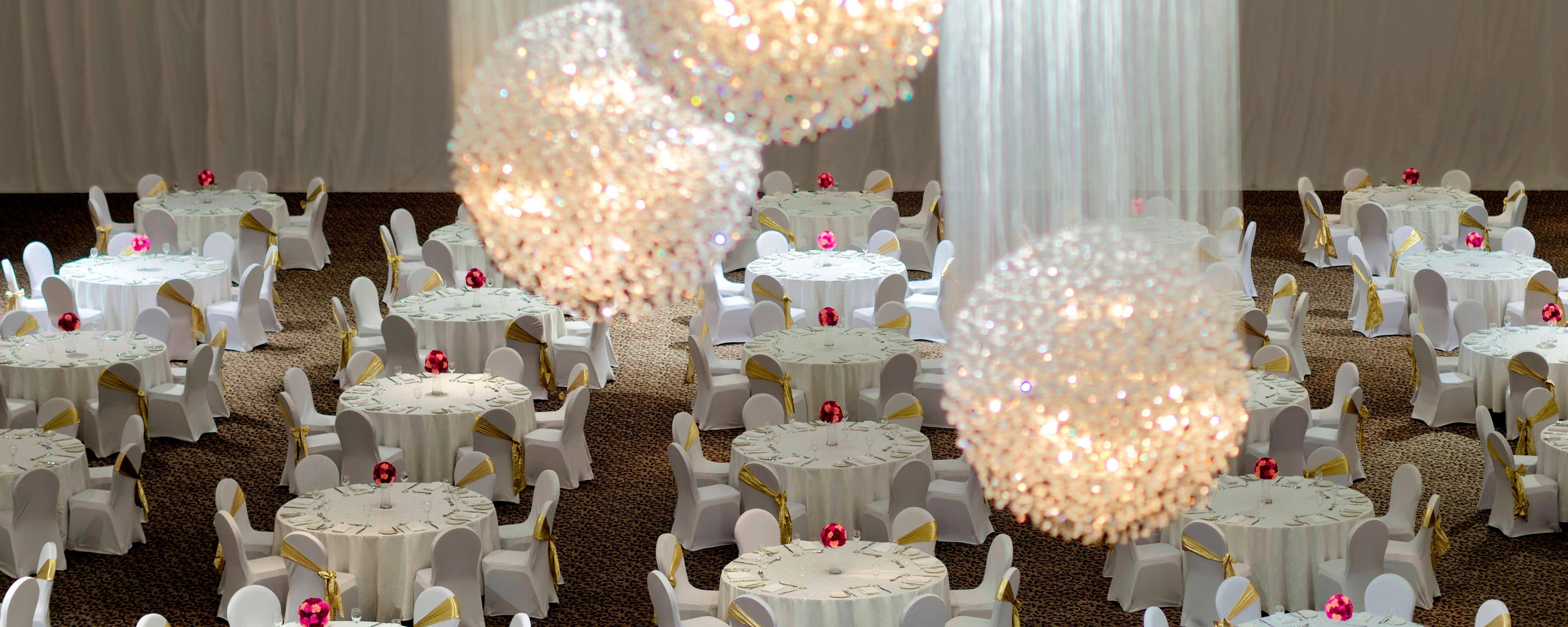 Weddding Hall at Le M&eacute;ridien Dubai