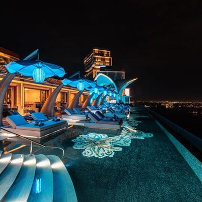 night swimming Dubai Cloud 22