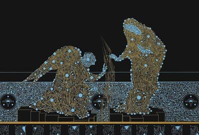 al serkal avenue exhibit astral space exploration