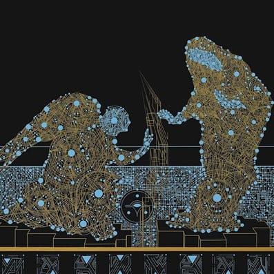 al serkal avenue exhibit astral space exploration