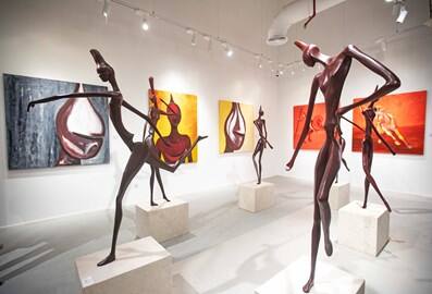 Exhibition at Oblong Contemporary Gallery