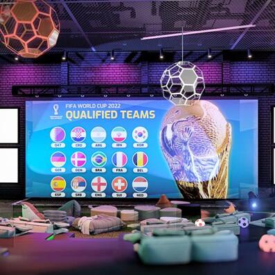 Stadium Lounge is a FIFA World Cup fan zone in City Walk Dubai