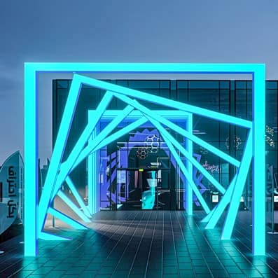 Stadium Lounge is a FIFA World Cup fan zone in City Walk Dubai