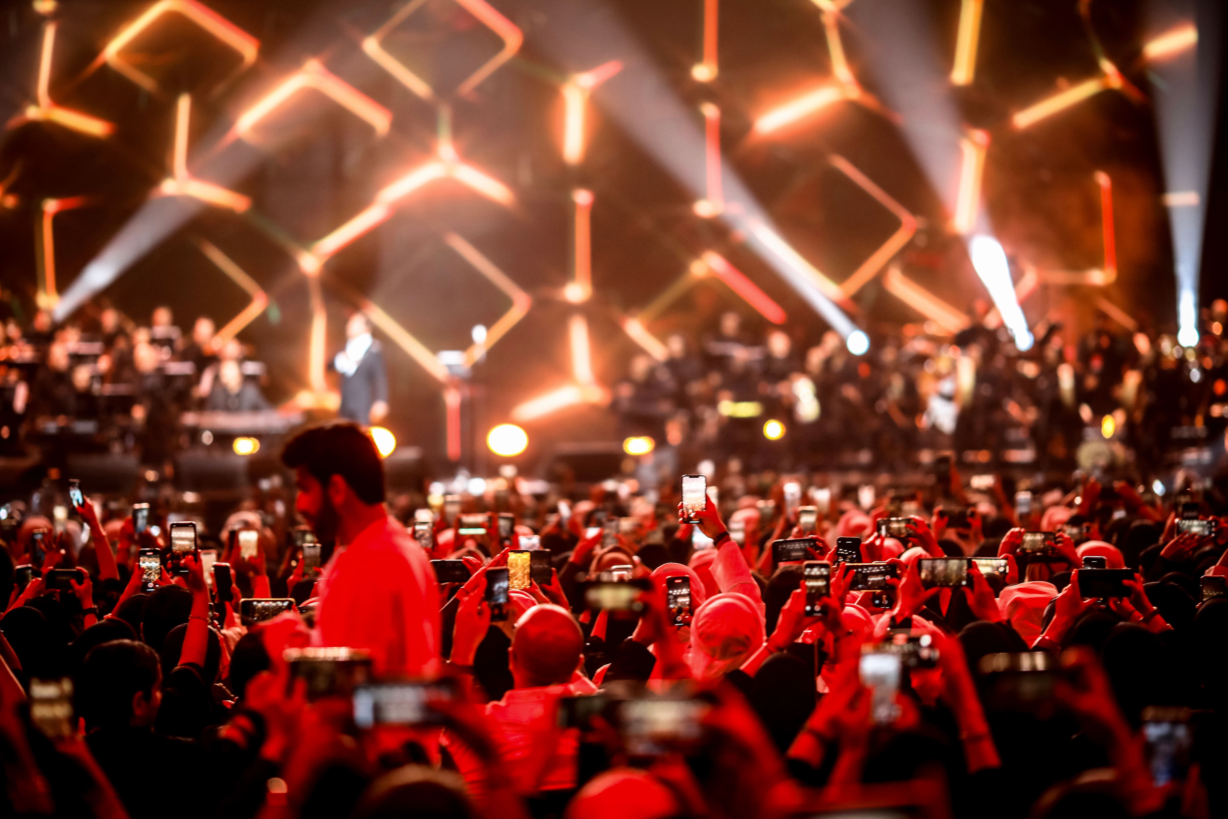 Concert crowd generic