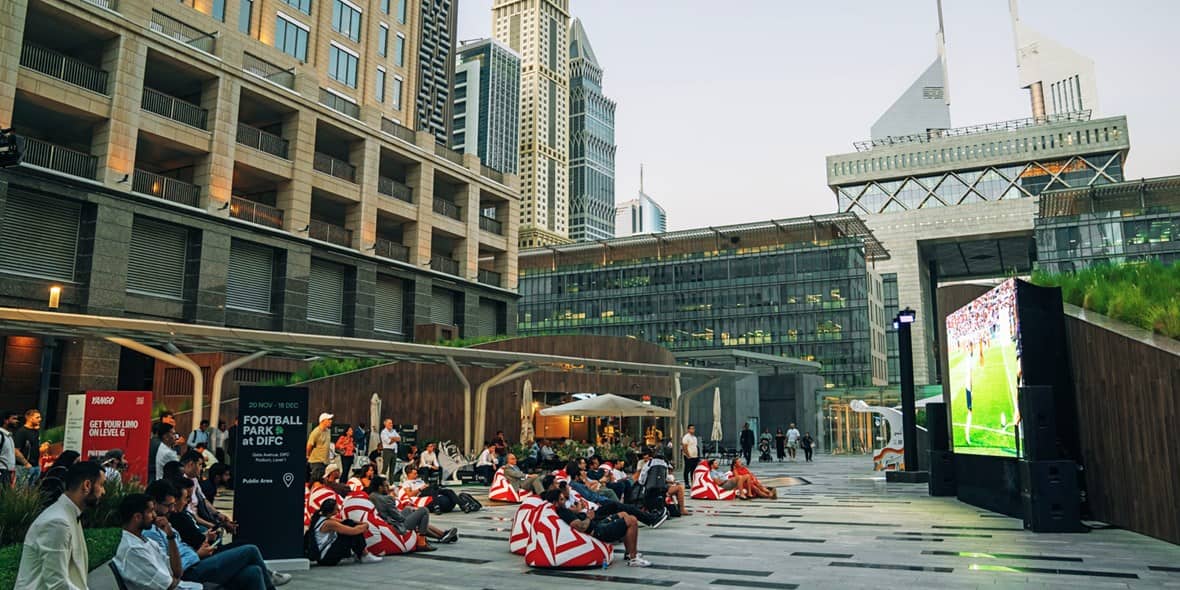 DIFC fan zone