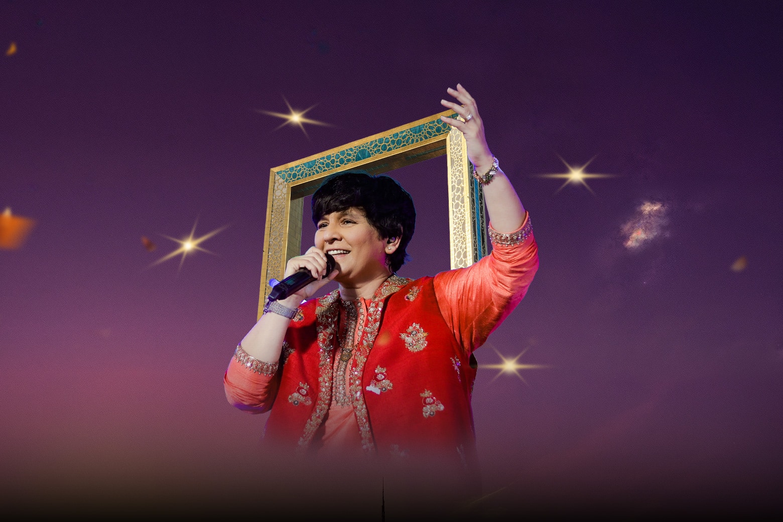 ['Falguni Pathak live ']