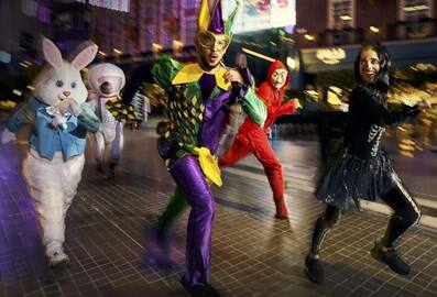 go running wild halloween run city walk