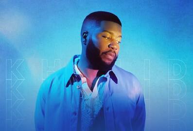 Khalid performing at a Coca-Cola event