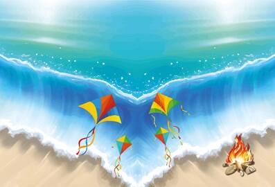 kite masti mamzar beach