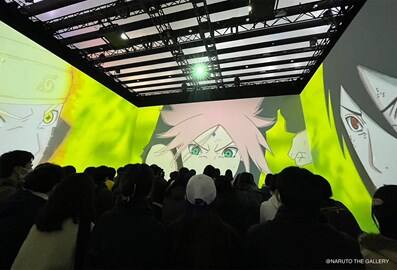 naruto exhibition