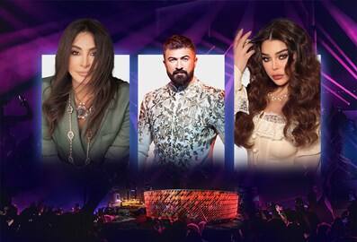 New years concert Elissa Haifa Saif Nabeel cca