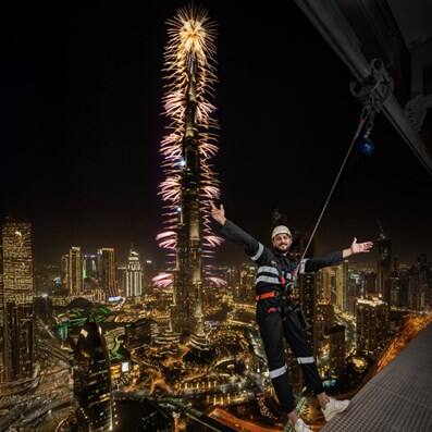 new years eve in the sky