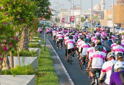 pink ride dubai DFC