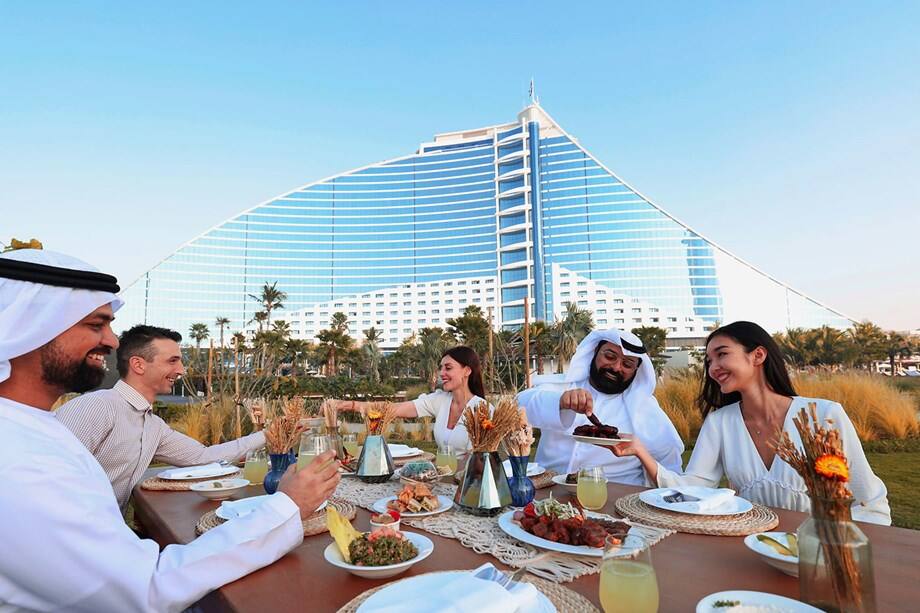 Ramadan Burj Al Arab Garden Dubai