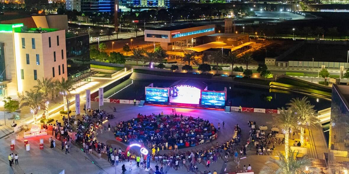 Fanzone Live the lake Silicon Oasis Dubai