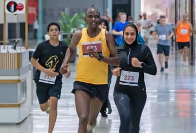 The Silicon Central Family run during Dubai Fitness Challenge