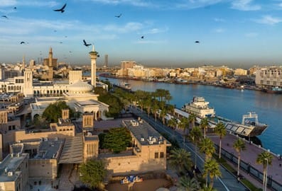 al seef heritage district dubai walking tour