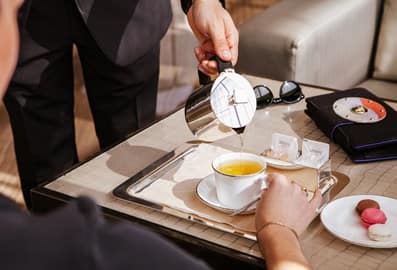 Armani Lounge at Burj Khalifa Dubai